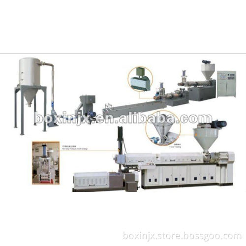 PE, PP strand ring pelletizing line